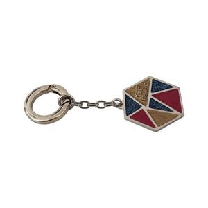 Ferre Blue Metal Men's Keychain